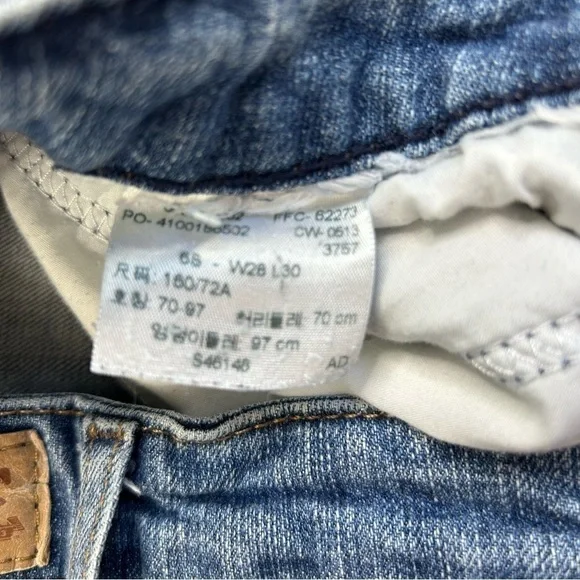 Levi's Jeans Womens 28 Mid Rise Skinny Regular Wash Casual Clean Party Denim - Picture 3 of 5